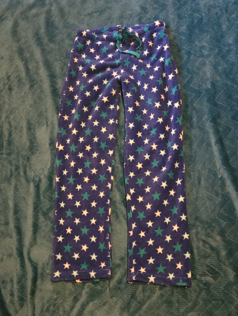 3/$20 George Navy Blue Star Print Fleece Pajama Pants